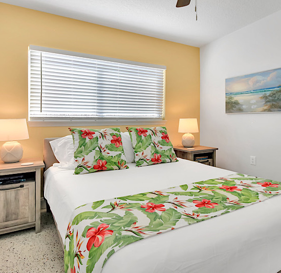 Bedroom in Getaway II vacation rental, Cape Canaveral