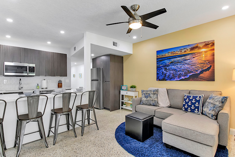 Kitchen in Getaway II vacation rental in Cape Canaveral, Florida
